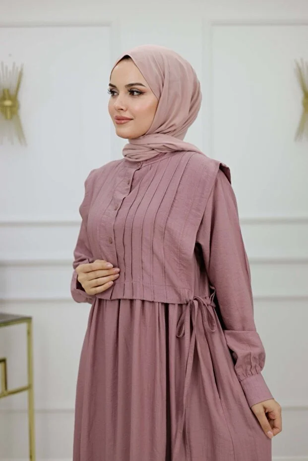Dicle Yelekli Elbise